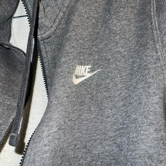 Nike Charcoal Full-Zip Hoodie - Picture 3 of 5